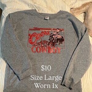 Coors Gray Sweatshirt